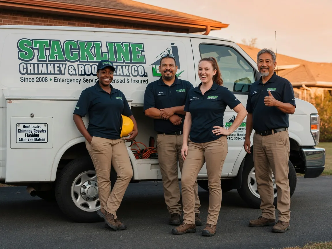 Chimney flashing repair company in Yosemite, KY